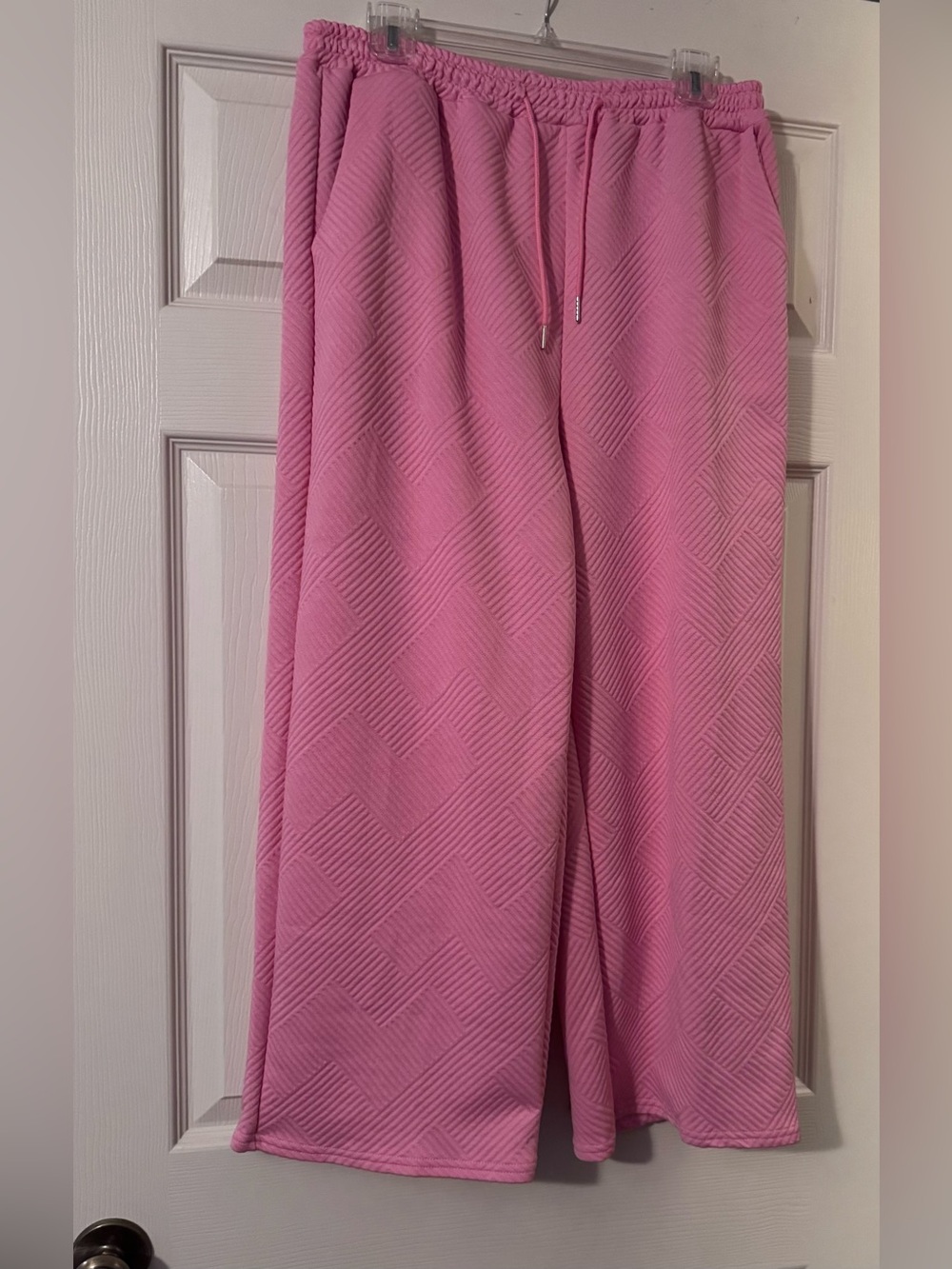 Pink Textured Two-Piece Set - Picture 3 of 3